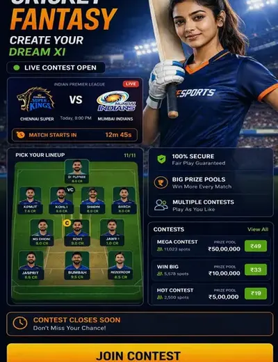 101clubpro (101 club pro) fantasy cricket & matchday visual 3